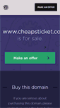Mobile Screenshot of cheapsticket.com